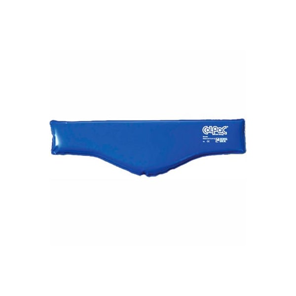 ColPaC Blue Vinyl Reusable Cold Pack, Neck 6" x 23", 12/PK